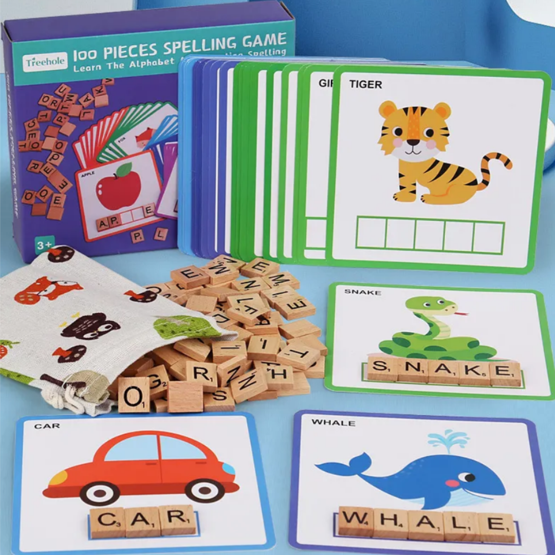 100pcs Interactive Spelling Game - Talu Darling